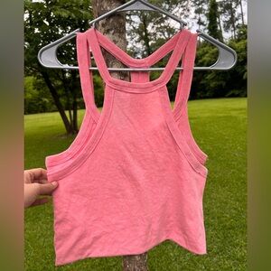 NWOT Free People Movement Two Times The Charm Tank, Size Small, Pink or Peach